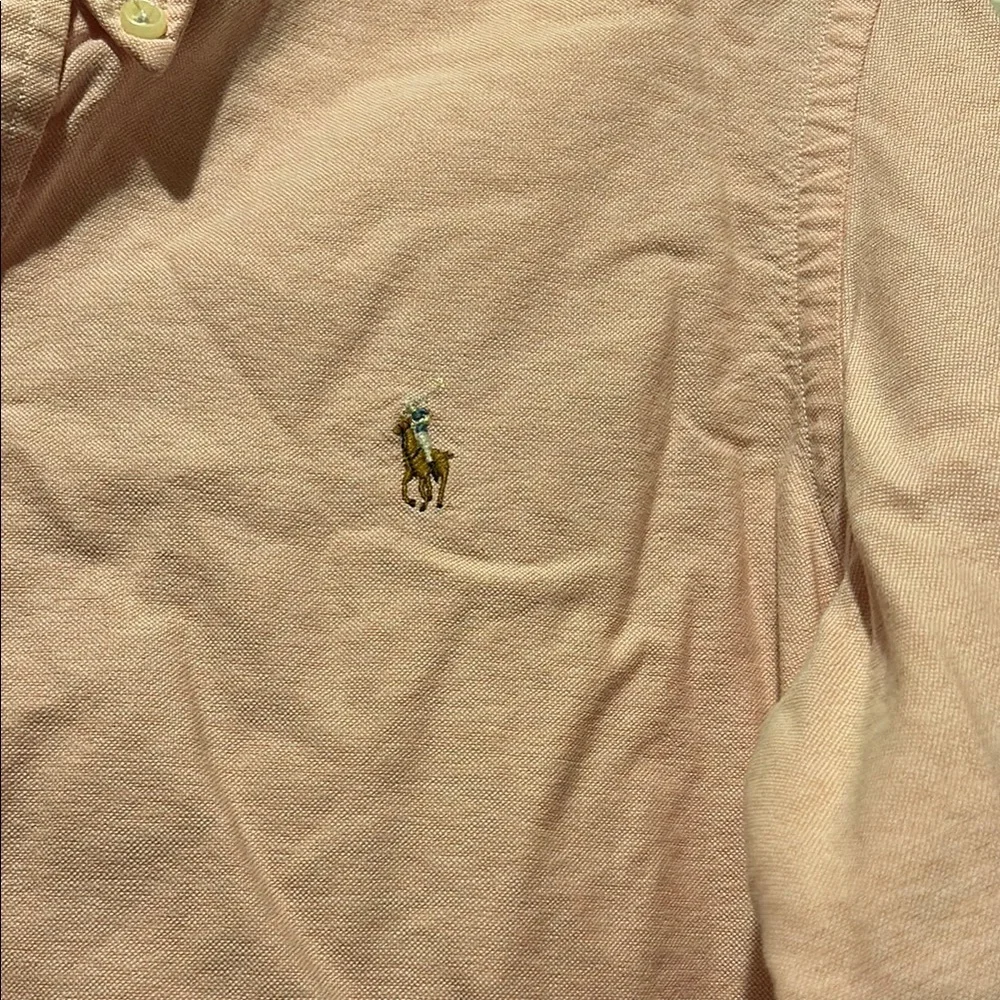 Polo by Ralph Lauren Pink Casual Button Down Shirt Boys